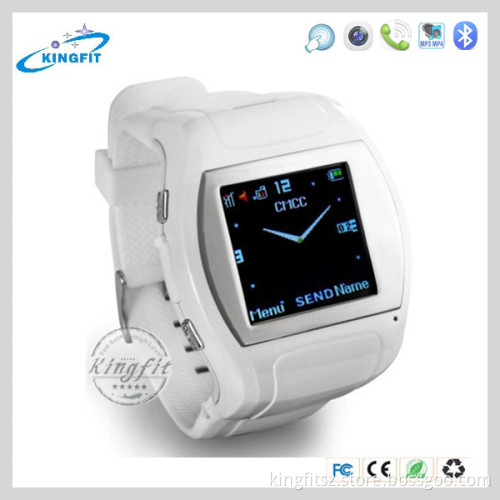 Hottest and Cheapest Quad Bands Bluetooth Wrist Watch Mobile Phone